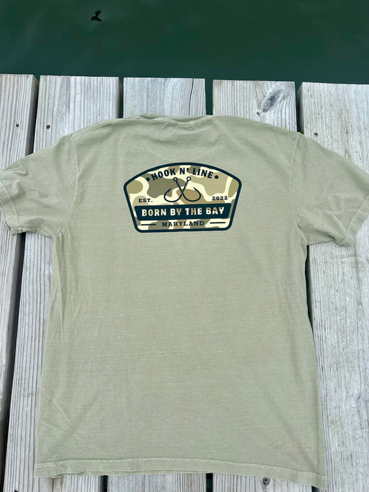 Camo “Hook N’ Line” Tee