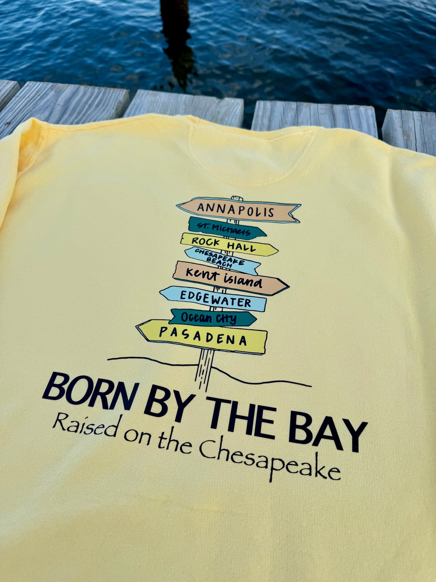 “Raised On The Chesapeake” Crewneck
