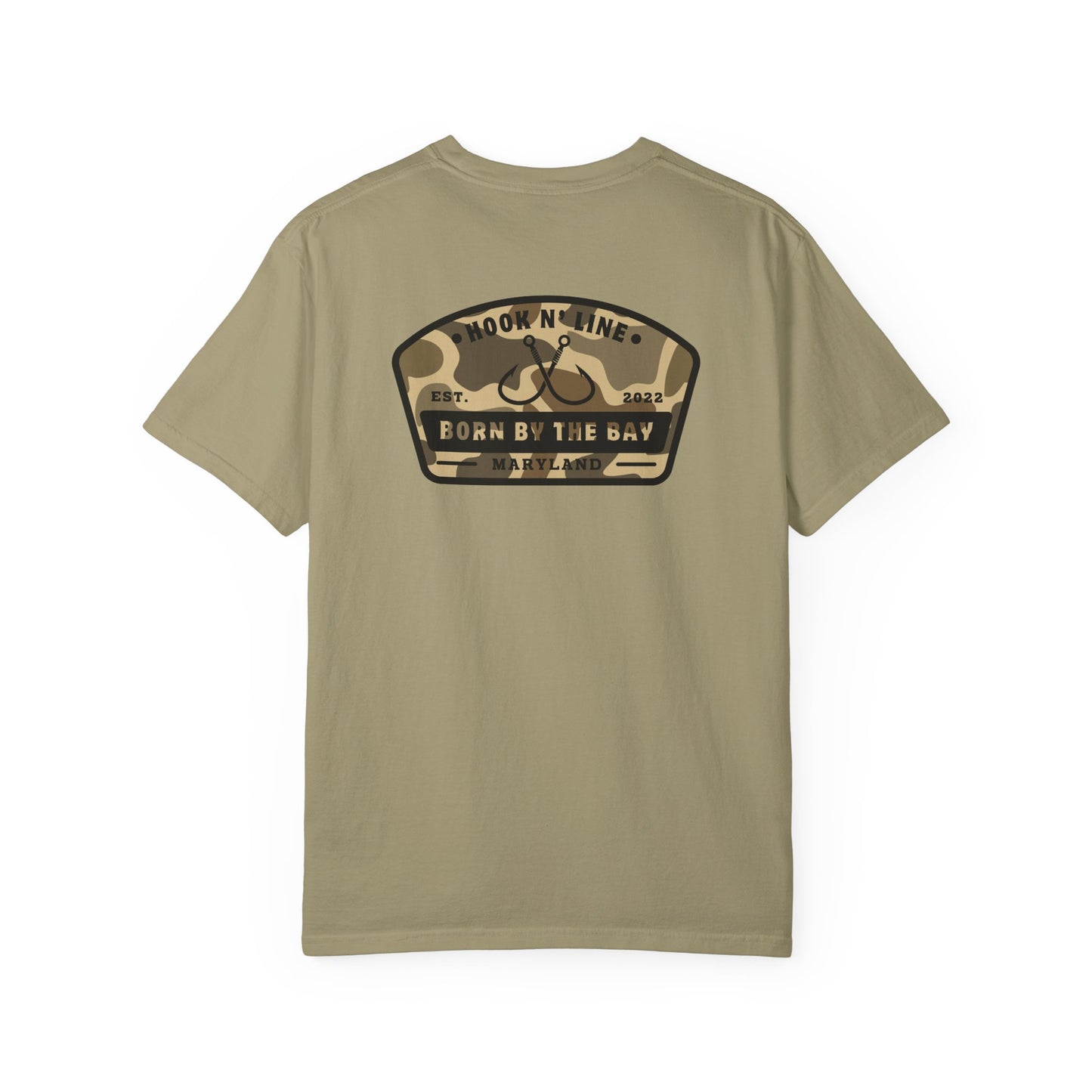 Camo "Hook N Line" Tee